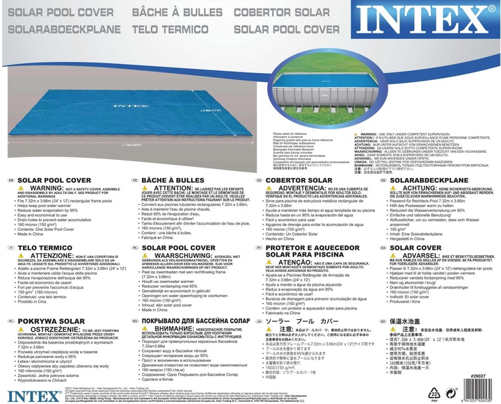 Produktbild Intex Solar Abdeckplane
