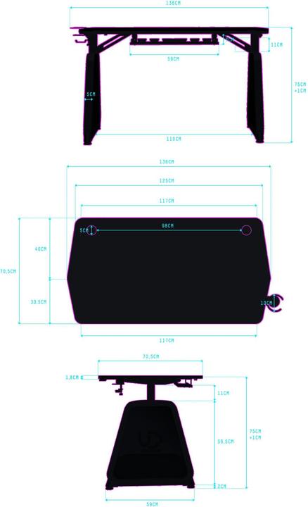 Produktbild Ultradesk Booster