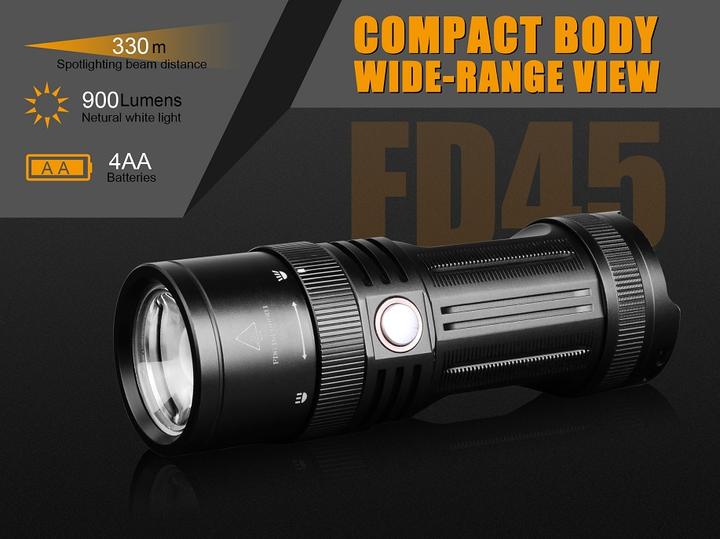 Actual product image Fenix Fd45 (12.18 cm, 900 lm)