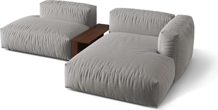 Image du produit Micadoni Canapé D'Angle Droit Modulaire, "Martina", 2 Places, 292x176x75 Fabriqué en Europe (Canapé modulaire, Canapé d'angle)