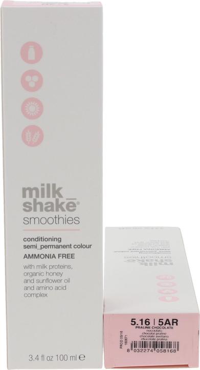 Produktbild Milk_Shake Smoothie Semi Permanent Colour 5.16 Praline Chocolate 100ml (5.16 Praline Chocolate)