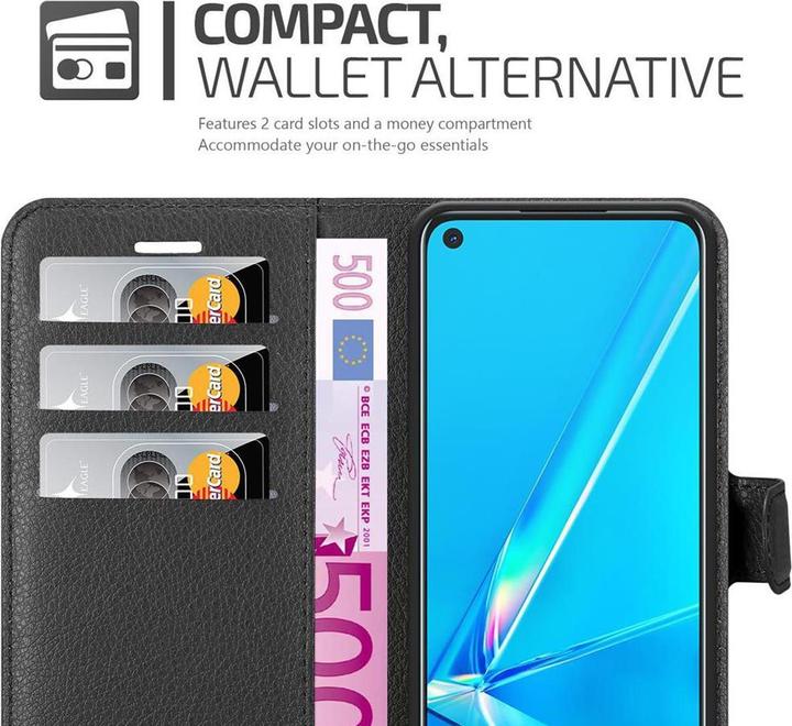 Produktbild Cadorabo Book mit Standfunktion Cover (Oppo A92)