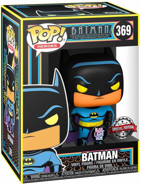 Produktbild Funko Pop! Dc Comics Black Light : Batman (y3) (369)