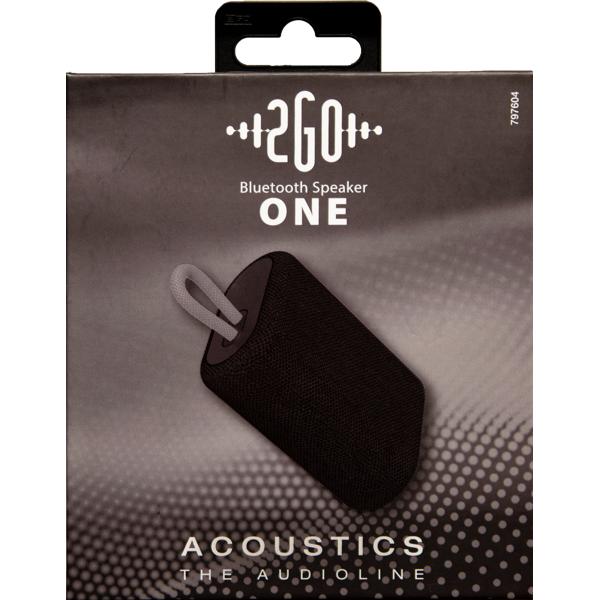 Thumbnail - 2GO Acoustic One (6 h), Bluetooth Lautsprecher, Schwarz