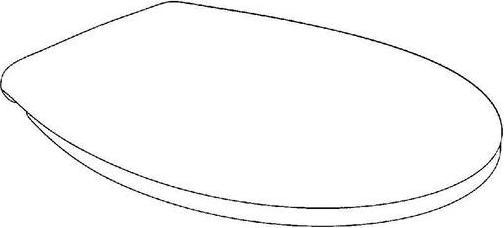 Actual product image Grohe Construction ceramic toilet seat with soft close