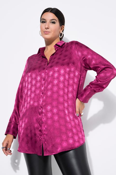Produktbild Studio Untold Hemdbluse, Wide Straight Shape, Rays-Muster (46, 48)