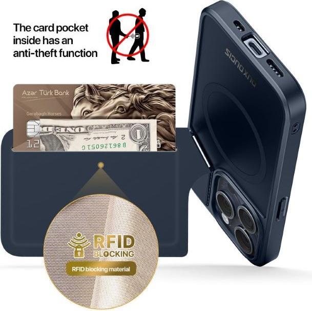 Produktbild Dux Ducis Rafi II Mag Series PC und TPU hardcase Hülle (Apple iPhone 15 Pro)