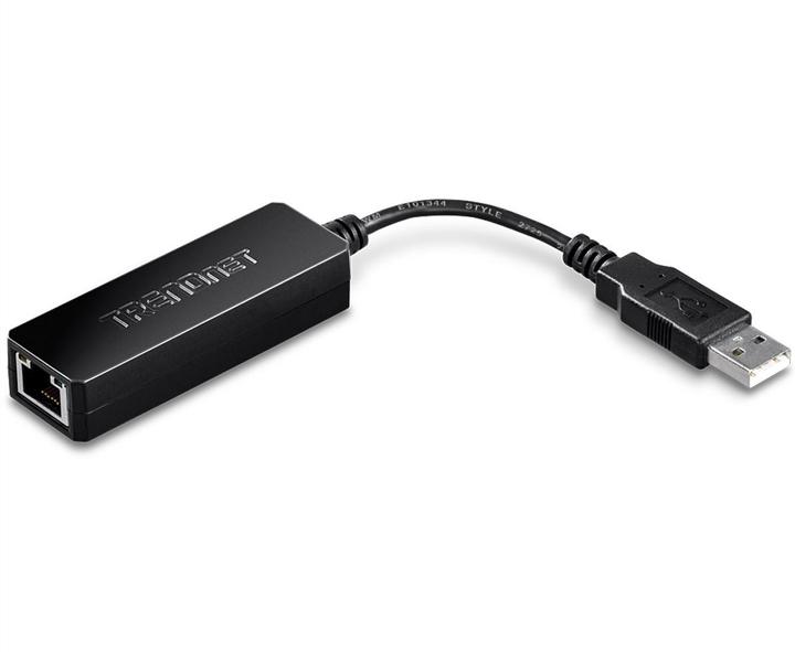 Actual product image Trendnet TU2-ET100, USB to Fast Ethernet Adapter (USB 2.0, RJ45 (1x))