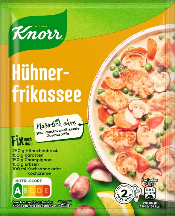 Produktbild Knorr Fix Hühnerfrikassee (36 g)