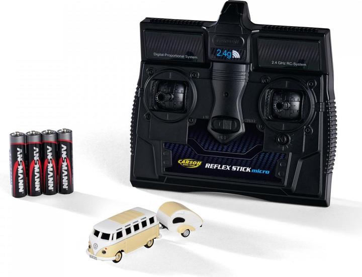 Produktbild Carson 1:87 VW T1 SambaBus m.Wohnw. 2.4GHz 100%