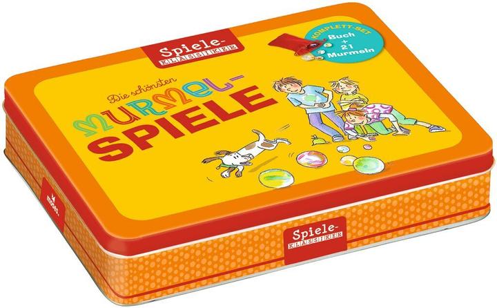 Die schönsten Murmelspiele mit Buch