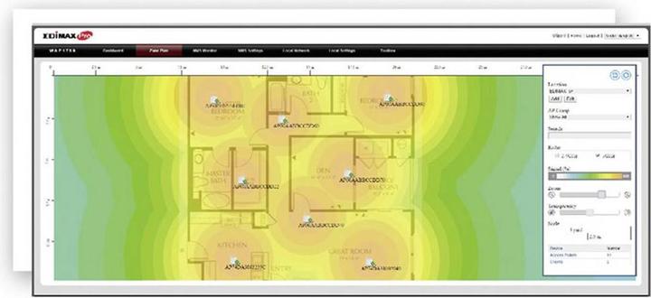 Actual product image Edimax Pro CAP1300: Managed PoE Access Point (866 Mbit/s)