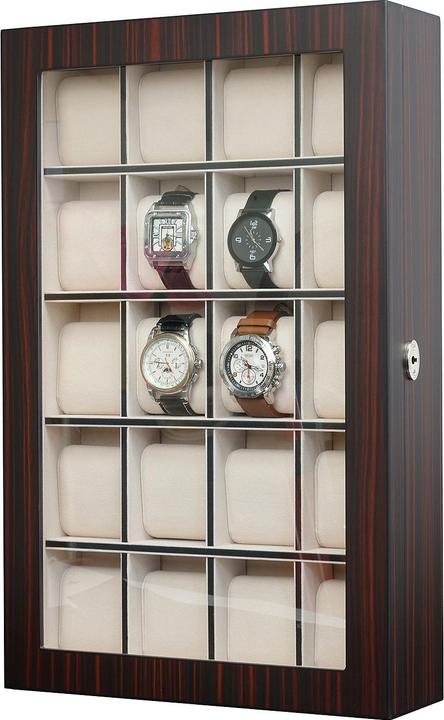 Image du produit Rothenschild Montres vitrine RS-1135-20EB pour 20 montres ebony