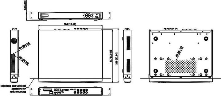 Image du produit Hikvision iDS-7208HUHI-M2/PXT/4A+8/4ALM DVR 8 Kanal HD-TVI (Enregistreur vidéo en réseau (NVR))