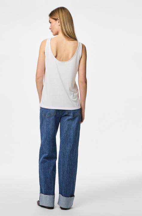 Actual product image Pieces Modal Mixed Fibre Tank Top (S)