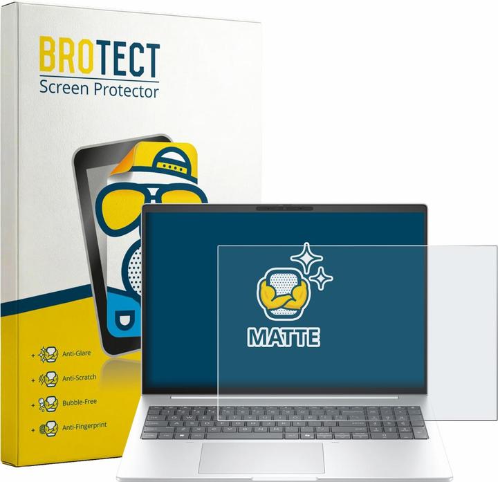 Produktbild BROTECT Entspiegelungsfolie für HP EliteBook 8 G2a 16" Displayschutz Displayschutzfolie Folie Matt (16", 16:10)