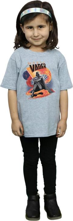 Produktbild Star Wars Darth Vader Swirling Fury TShirt Mädchen (152, 158)