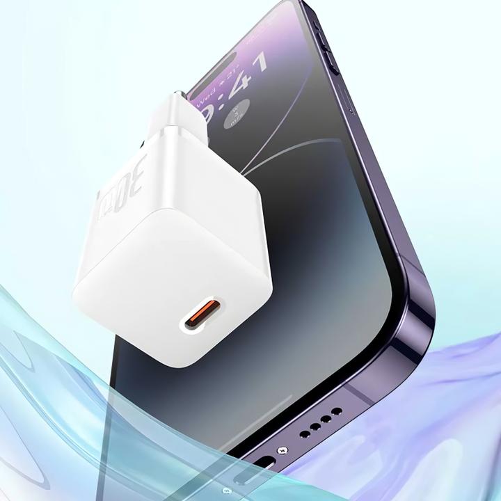 Produktbild Baseus Mini wall charger GaN5 30W (white) (30 W, 1 Port)