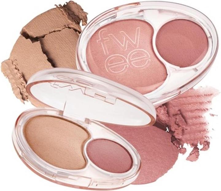 Produktbild Fwee Mellow Dual Blush Rs01 Rosy Talk Dual Color Jelly Texture 12 Colors