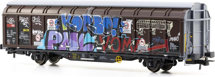 Image du produit Lemke SBB 2-achsiger Schiebewandwagen Hbbillns Zukunft ist Luxus Ep. VI (Piste H0)