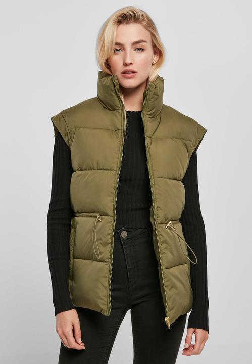 Image du produit Urban Classics Ladies Waisted Puffer Vest (XS)