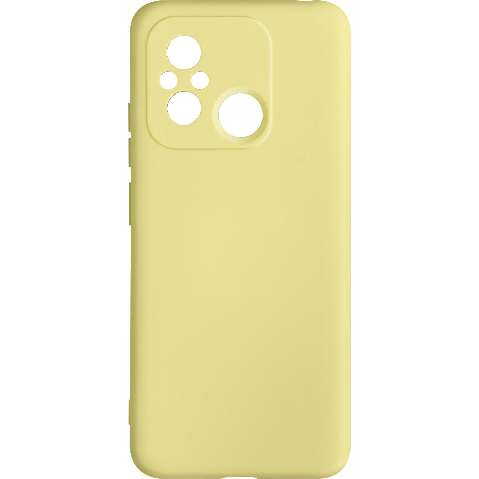 Avizar Soft Touch Series (Xiaomi Redmi 12C), Smartphone Hülle, Gelb
