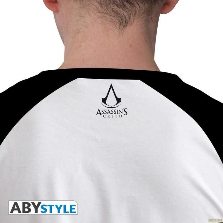 Immagine prodotto ABYstyle Assassin's Creed T-Shirt White/Black Premium - Crest M (M)