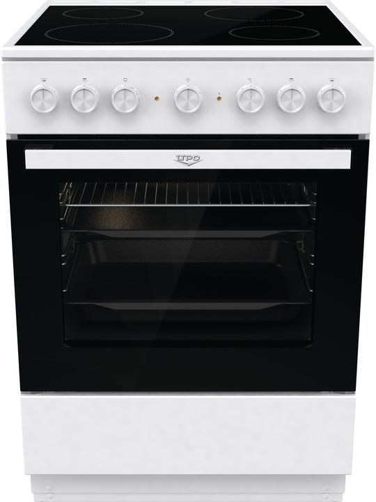 Upo UECS6B60W Ceramic safety stovetop, white