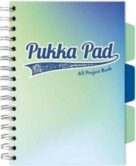 Pukka Projektbuch Seafoam A5/100K Seafoam-Gitter (3 Stück) (A5)