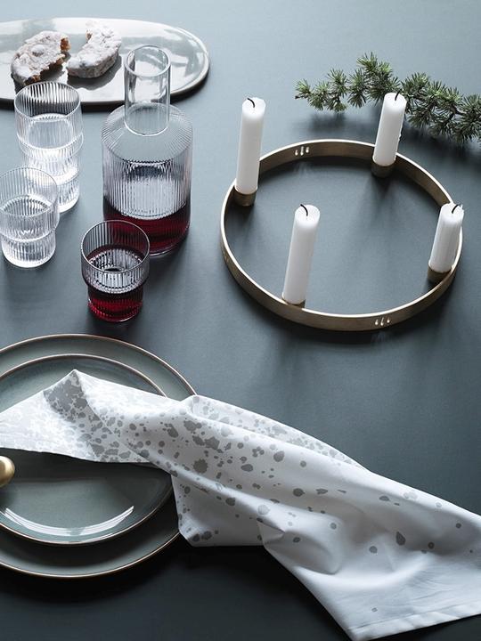Produktbild Ferm Living Candle Holder Circle (Ø 25 x 2 cm)