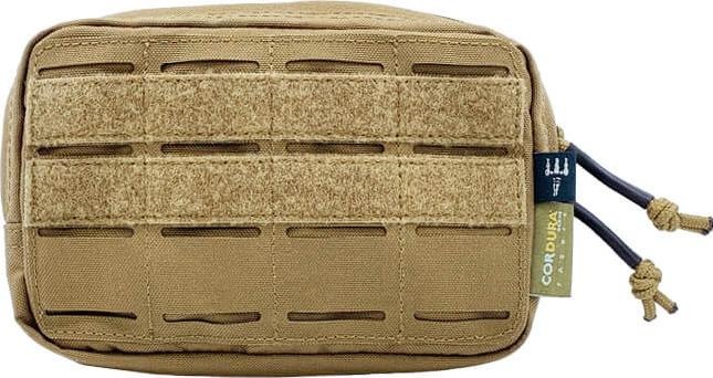 Actual product image Pitchfork Horizontal Utility Pouch Small Coyote