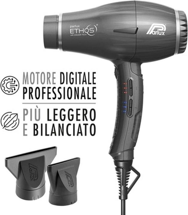 Productafbeelding Parlux Ethos Professionele Digitale Haardroger Made in Italy Titanium Kleur