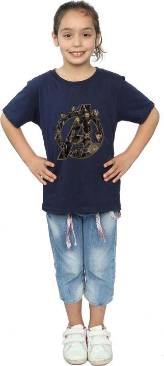 Produktbild Avengers Infinity War Logo TShirt Mädchen (128)