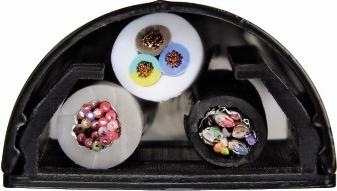 Actual product image Hama Aluminium cable duct, half round (Duct, 110 cm)