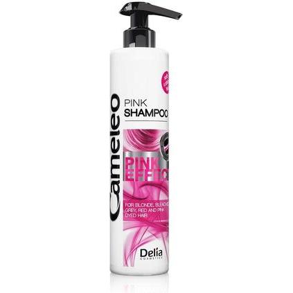 Delia Cosmetics, Shampoo, Pink Effect Shampoo with Grapefruit Extract for Blonde Bleached Red & Pink Dyed Hair 250ml (25...