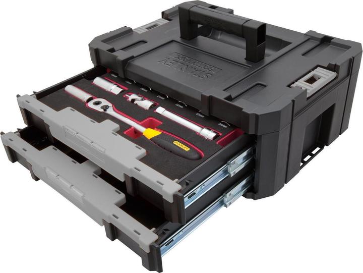 Image du produit Stanley Jeu de douilles T-STAK 1/2 insert, 48 pièces (1/2")