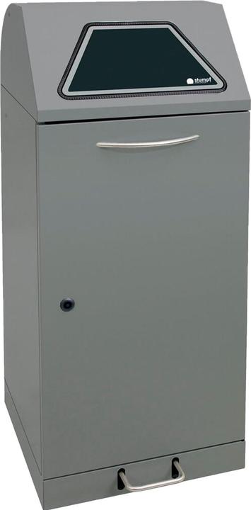 kaiserkraft Recyclable waste collector system, foot-operated access flap (120 l)