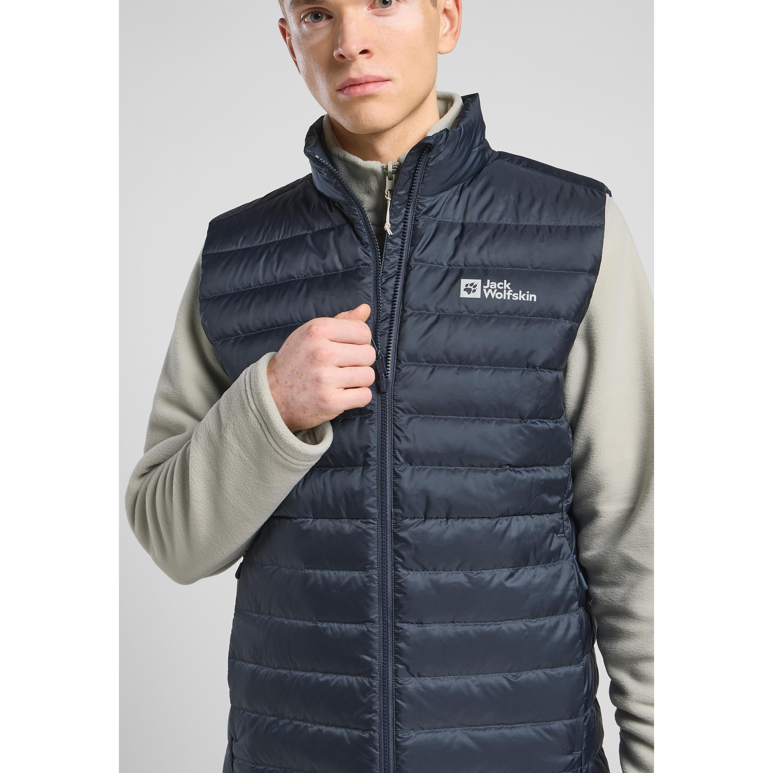 Thumbnail - Jack Wolfskin, Herren, Weste, Pilvi Down Vest M, Blau, (S)