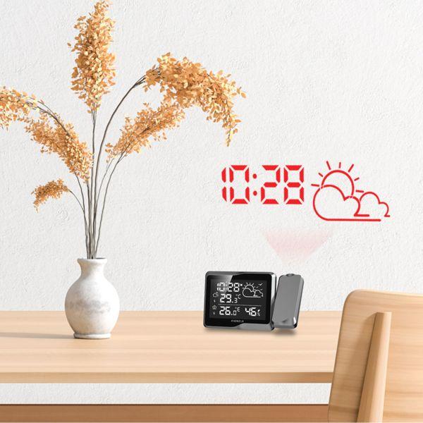 Image du produit Kienzle Funk DCF Wetterstation mit Wand-Projektion