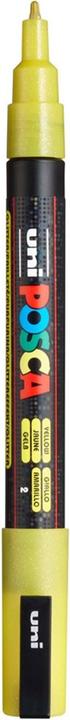 Image du produit Posca Marqueur fin PC-3M (Jaune pailleté, 1.30 mm, 1 x)