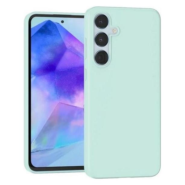 Mercury Soft Sam A55 A556 miętowy/mint (Samsung Galaxy A55), Smartphone Hülle, Grün
