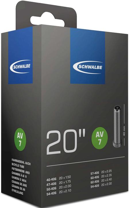 Schwalbe Av7 (Schrader (AV), 20", 40 mm)