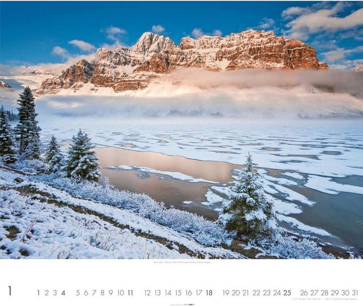 Produktbild Kanada Kalender 2026 - Der Ruf der Wildnis (55 x 46 cm)