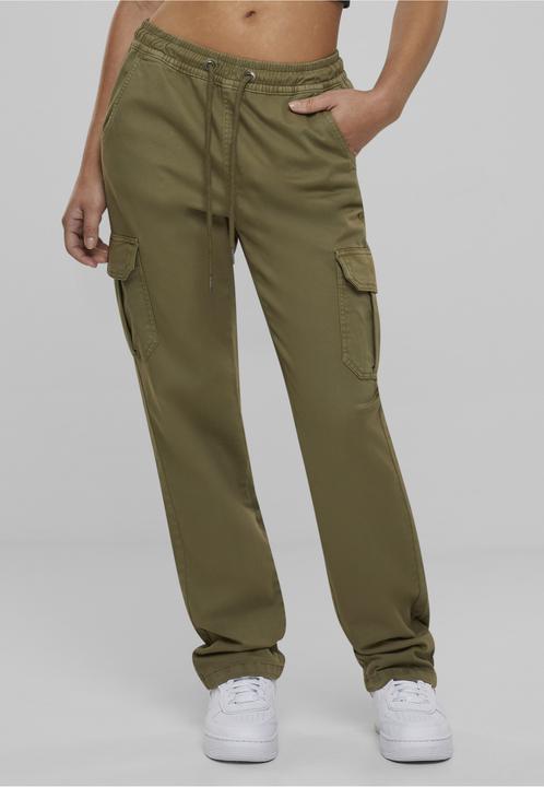 Produktbild Urban Classics Ladies High Waist Twill Cargo Pants (XXL)