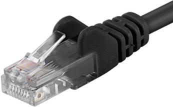 Actual product image PremiumCord SP6UTP100C networking cable Black Cat6 U/UTP (UTP) (U/UTP, CAT6, 10 m)