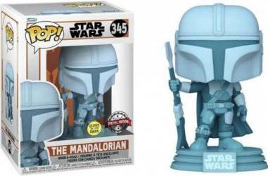 Image du produit Funko Pop! SW Mandalorian : The Mandalorian GITD (345) EXM