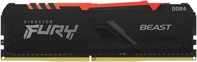 Produktbild Kingston FURY Beast (1 x 16GB, 3200 MHz, DDR4-RAM, DIMM)