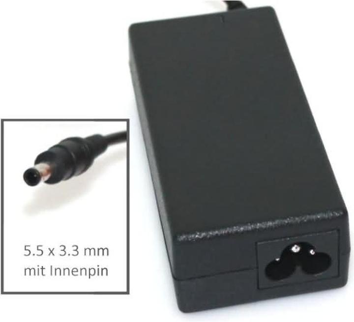 Image du produit AGI 98161 - Ordinateur portable - Intérieur - 100-240 V - noir - SAMSUNG NP-RV515-S01DE - 115 m (60 W)