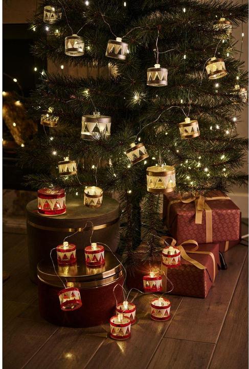 Actual product image Sirius LED tree ornament Elly drum, gold