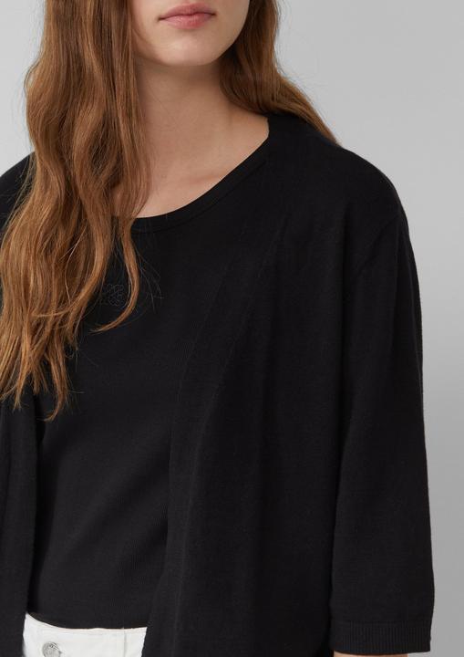 Produktbild s.Oliver Strickjacke Feinstrickcardigan aus Baumwolle mit 3/4-Ärmeln (32)